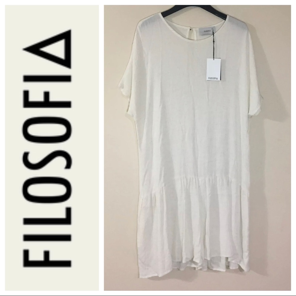 NWT Filosofia Designer Casual Romper Shorts Made In USA W/ Pockets L/XL